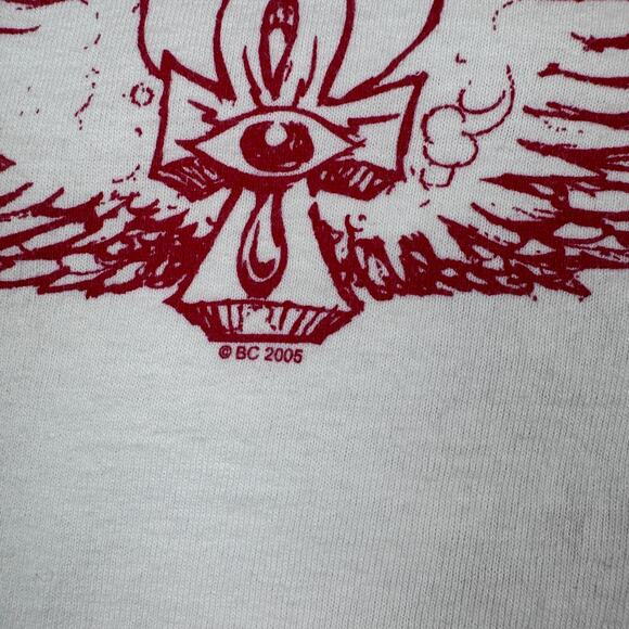 Vintage Black Crowes T-Shirt Men's Large White Freak n Roll Rock Band Concert - Picture 4 of 8